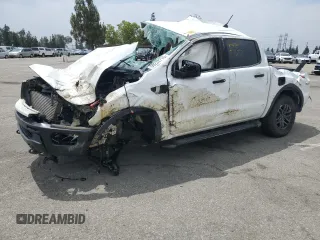 2021 Ford Ranger XL with VIN 1FTER4FH9MLE03687, listed as a Copart auction lot 59232715 with Not provided miles and Salvage title. Bid and sale history available at DreamBid. Image 1.