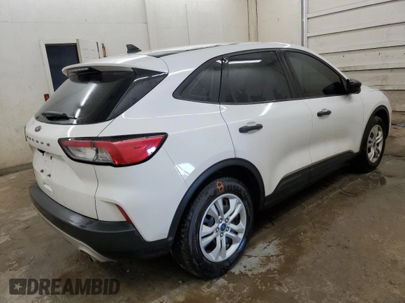 2021 Ford Escape S with VIN 1FMCU0F62MUA84362, listed as a Copart auction lot 57903915 with 119,722 mi miles and Clean title. Bid and sale history available at DreamBid. Image 3.