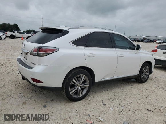 2015 Lexus RX 350 with VIN 2T2ZK1BA0FC156319, listed as a Copart auction lot 54298175 with 103,714 mi miles and Salvage Title. Bid and sale history available at DreamBid. Image 3.