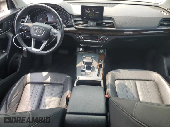 2019 Audi Q5 Premium with VIN WA1ANAFY2K2128783, listed as a Copart auction lot 59461185 with 49,020 mi miles and Salvage title. Bid and sale history available at DreamBid. Image 8.