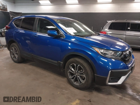 2022 Honda CR-V EX-L with VIN 7FARW2H83NE013799, listed as a IAAI auction lot 41738347 with 29,102 mi miles. Bid and sale history available at carsss.com. Image 1.