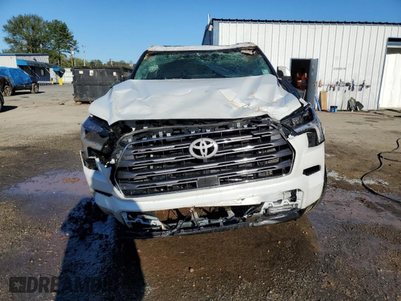 2024 Toyota Sequoia SR5 with VIN 7SVAAAAA5RX003159, listed as a Copart auction lot 80893094 with 17,581 mi miles and Salvage Title. Bid and sale history available at carsss.com. Image 5.