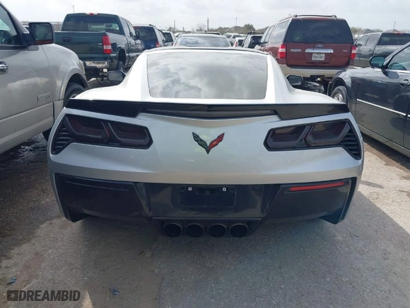 2016 Chevrolet Corvette Stingray Z51 1LT with VIN 1G1YH2D75G5121191, listed as a IAAI auction lot 41746870 with NaN miles. Bid and sale history available at carsss.com. Image 16.