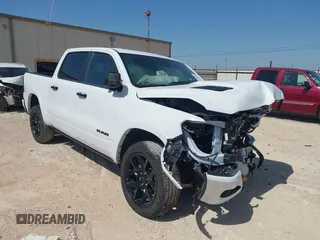 2025 Ram 1500 Laramie with VIN 1C6SRFJP8SN623098, listed as a IAAI auction lot 42000792 with 5,031 mi miles and . Bid and sale history available at DreamBid. Image 1.