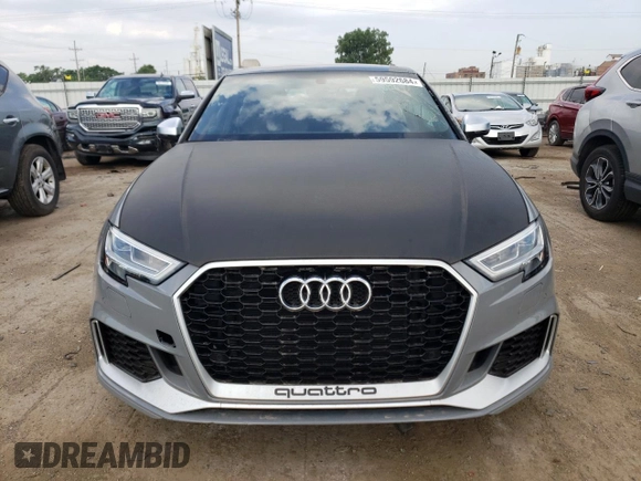 2019 Audi RS 3 z VIN WUABWGFFXKA903963, wystawiony jako Copart lot #59592684 z przebiegiem Nie podano mil oraz Czysty tytuł • Clean title. Historia ofert i sprzedaży dostępna na DreamBid. Obrazek 5.