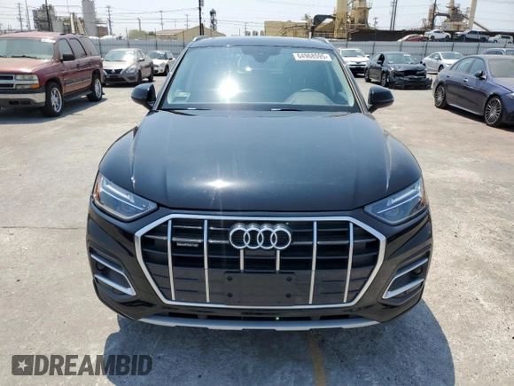 2023 Audi Q5 Premium Plus with VIN WA1BBAFY0P2162676, listed as a Copart auction lot 64968595 with 18,562 mi miles and Salvage title. Bid and sale history available at DreamBid. Image 5.