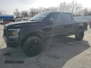 2019 Ford F-150 XL with VIN 1FTEW1E49KKE05612, listed as a Copart auction lot 47360315 with 121,748 mi miles and Salvage Title. Bid and sale history available at carsss.com. Image 1.