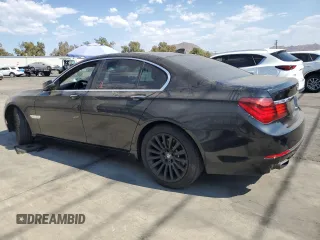 2013 BMW 7 Series 740i with VIN WBAYA6C52DC995036, listed as a Copart auction lot 70317414 with 126,246 mi miles and Clean Title. Bid and sale history available at carsss.com. Image 2.