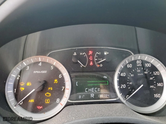 2014 Nissan Sentra S with VIN 3N1AB7APXEY296499, listed as a Copart auction lot 46919965 with 130,794 mi miles and Salvage Title. Bid and sale history available at carsss.com. Image 9.