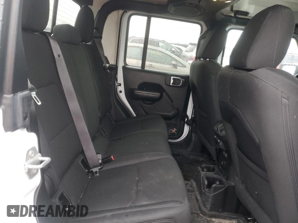 2021 Jeep Gladiator Freedom с VIN 1C6HJTAG9ML605725, выставлен на аукционе Copart как лот 47885265 с пробегом 45 085 миль миль и Списание • Salvage title. История ставок и продаж доступна на DreamBid. Изображение 10.