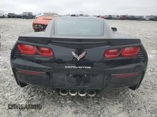 2015 Chevrolet Corvette Z51 1LT with VIN 1G1YG2D73F5109574, listed as a Copart auction lot 49244555 with 55,864 mi miles and Salvage Title. Bid and sale history available at carsss.com. Image 6.