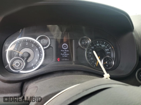 2021 Ram 2500 Tradesman with VIN 3C6UR5HJ0MG608370, listed as a Copart auction lot 79484974 with 137,194 mi miles and Salvage title. Bid and sale history available at DreamBid. Image 9.