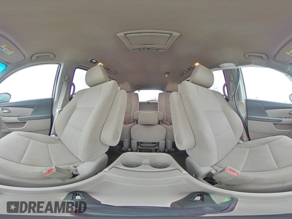 2017 Honda Odyssey SE with VIN 5FNRL5H36HB024018, listed as a Copart auction lot 52437385 with 105,175 mi miles and Salvage Title. Bid and sale history available at carsss.com. Image 14.