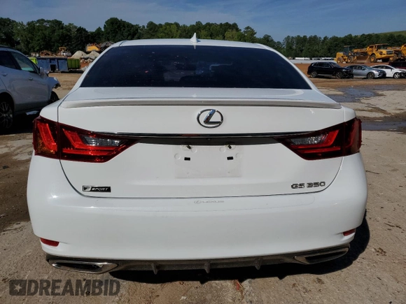 2015 Lexus GS 350 with VIN JTHBE1BL1FA004230, listed as a Copart auction lot 61642633 with 52,516 mi miles. Bid and sale history available at carsss.com. Image 6.