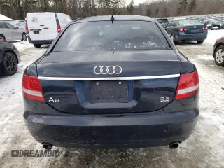 2007 Audi A6 3.2L with VIN WAUDH74F57N121974, listed as a Copart auction lot 44384815 with 0 mi miles and Clean Title. Bid and sale history available at carsss.com. Image 6.