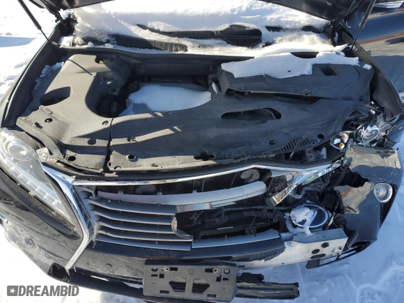 2013 Lexus RX 450h with VIN JTJBC1BA9D2451902, listed as a Copart auction lot 45393425 with 0 mi miles and Salvage Title. Bid and sale history available at carsss.com. Image 12.