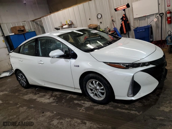 2020 Toyota Prius Prime LE with VIN JTDKARFP1L3123601, listed as a Copart auction lot 46894165 with NaN miles and Salvage Title. Bid and sale history available at carsss.com. Image 4.