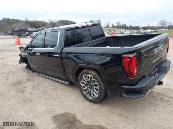 2023 GMC Sierra 1500 Denali Ultimate with VIN 1GTUUHEL1PZ225105, listed as a IAAI auction lot 41222732 with 18,795 mi miles. Bid and sale history available at carsss.com. Image 3.