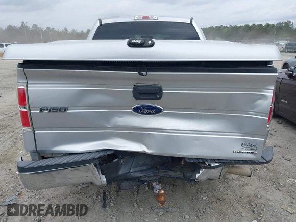 2014 Ford F-150 XL with VIN 1FTFW1CF9EFA40824, listed as a IAAI auction lot 41843053 with 124,613 mi miles. Bid and sale history available at carsss.com. Image 6.