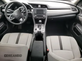 2019 Honda Civic LX with VIN 19XFC2F6XKE004169, listed as a Copart auction lot 83847414 with 65,517 mi miles and Salvage Title. Bid and sale history available at DreamBid. Image 8.