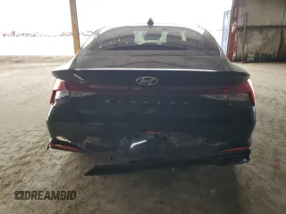 2023 Hyundai Elantra SEL with VIN KMHLS4AG9PU426617, listed as a Copart auction lot 58008115 with Not provided miles and Salvage title. Bid and sale history available at DreamBid. Image 6.