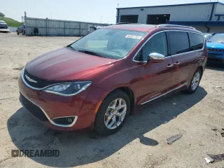2017 Chrysler Pacifica Limited with VIN 2C4RC1GG7HR509561, listed as a Copart auction lot 60207195 with 36,353 mi miles and Clean title. Bid and sale history available at DreamBid. Image 1.
