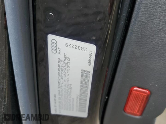 2022 Audi A6 Premium z VIN WAUD3BF22NN016642, wystawiony jako Copart lot #42185744 z przebiegiem 26 066 mil mil oraz . Historia ofert i sprzedaży dostępna na DreamBid. Obrazek 12.