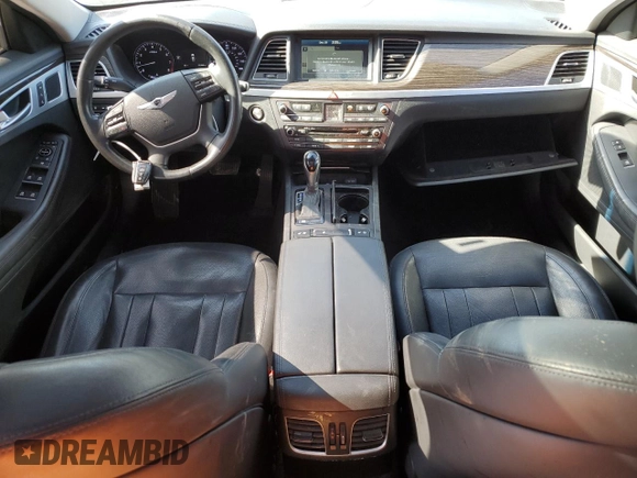 2015 Hyundai Genesis 3.8L z VIN KMHGN4JE5FU064534, wystawiony jako Copart lot #76536494 z przebiegiem 125 068 mil mil oraz Szkody całkowita. Historia ofert i sprzedaży dostępna na DreamBid. Obrazek 8.
