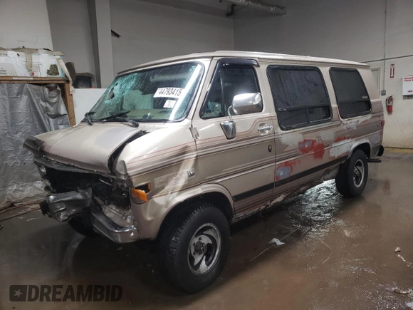 1994 Chevrolet Chevy Van с VIN 1GBEG25K1RF112313, выставлен на аукционе Copart как лот 44793415 с пробегом 162 067 миль миль и Списание • Salvage title. История ставок и продаж доступна на DreamBid. Изображение 1.