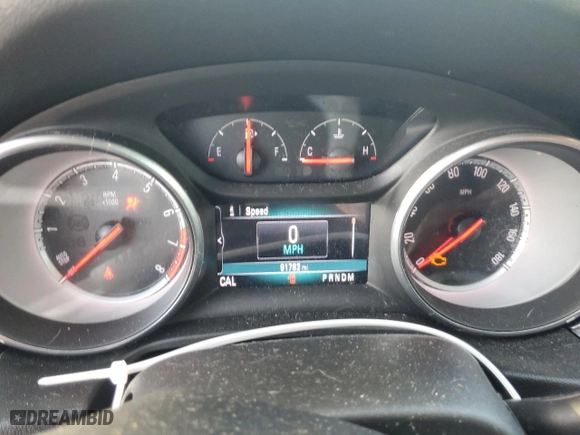 2018 Buick Regal Sportback Preferred II with VIN W04GM6SX5J1143886, listed as a Copart auction lot 83910684 with 91,782 mi miles and Salvage Title. Bid and sale history available at carsss.com. Image 9.