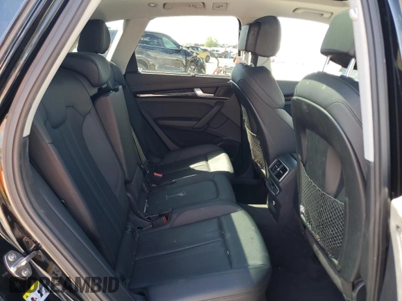 2018 Audi Q5 Premium Plus with VIN WA1BNAFY7J2209393, listed as a Copart auction lot 62452055 with 33,944 mi miles and Salvage title. Bid and sale history available at DreamBid. Image 11.
