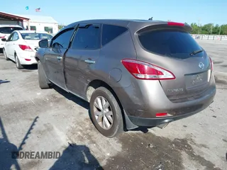 2013 Nissan Murano LE with VIN JN8AZ1MU8DW204307, listed as a IAAI auction lot 41968971 with 260,389 mi miles. Bid and sale history available at carsss.com. Image 3.