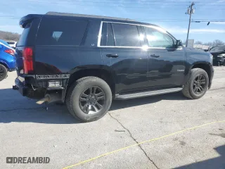 2018 Chevrolet Tahoe LT with VIN 1GNSKBKC1JR107925, listed as a Copart auction lot 45535485 with 89,903 mi miles and Salvage Title. Bid and sale history available at carsss.com. Image 3.