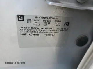 2016 Chevrolet Malibu Limited LTZ with VIN 1G11E5SA5GU117321, listed as a Copart auction lot 73154914 with 202,603 mi miles and Salvage Title. Bid and sale history available at carsss.com. Image 13.