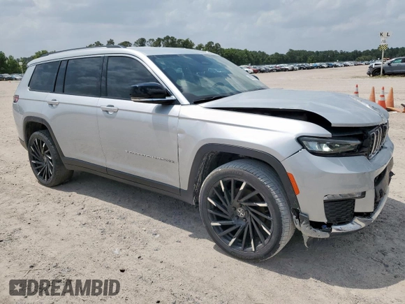 2022 Jeep Grand Cherokee Limited z VIN 1C4RJJBG7N8608935, wystawiony jako Copart lot #60070705 z przebiegiem 68 508 mil mil oraz Czysty tytuł • Clean title. Historia ofert i sprzedaży dostępna na DreamBid. Obrazek 4.