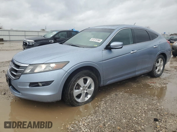 2010 Honda Crosstour EX with VIN 5J6TF1H36AL004290, listed as a Copart auction lot 81375194 with 144,199 mi miles and Salvage Title. Bid and sale history available at carsss.com. Image 1.