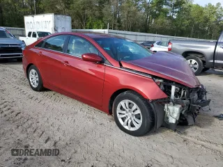 2012 Hyundai Sonata GLS with VIN 5NPEB4AC6CH495182, listed as a Copart auction lot 51501695 with Not Provided miles and Salvage Title. Bid and sale history available at carsss.com. Image 4.