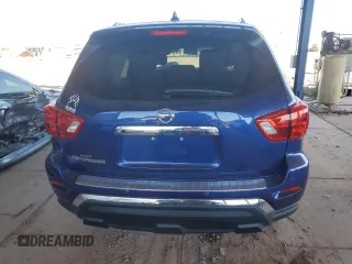 2020 Nissan Pathfinder S z VIN 5N1DR2AN1LC640584, wystawiony jako Copart lot #52399575 z przebiegiem 63 876 mil mil oraz Szkoda całkowita • Salvage title. Historia ofert i sprzedaży dostępna na DreamBid. Obrazek 6.