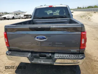 2023 Ford F-150 XL with VIN 1FTEW1C83PKE77757, listed as a Copart auction lot 60327855 with 42,728 mi miles and Clean title. Bid and sale history available at DreamBid. Image 6.