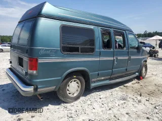 1997 Ford Econoline Commercial with VIN 1FDEE1466VHB91990, listed as a Copart auction lot 63201564 with 216,793 mi miles and Salvage Title. Bid and sale history available at carsss.com. Image 3.