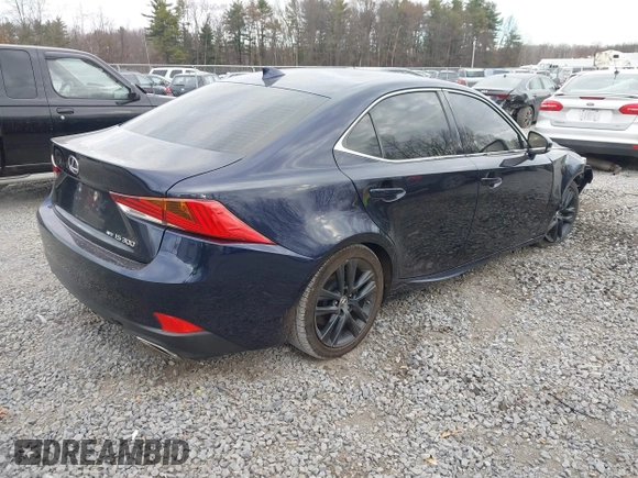 2018 Lexus IS 300 with VIN JTHC81D25J5033053, listed as a IAAI auction lot 40852465 with 77,892 mi miles and . Bid and sale history available at DreamBid. Image 4.