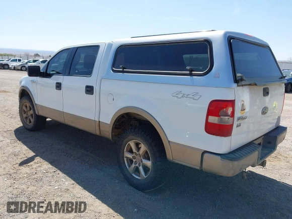 2004 Ford F-150 XLT with VIN 1FTPW14554KC29812, listed as a IAAI auction lot 41981798 with 225,155 mi miles. Bid and sale history available at carsss.com. Image 3.