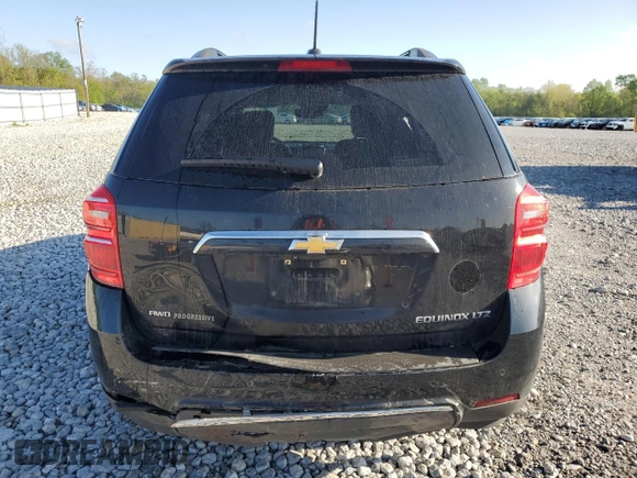 2016 Chevrolet Equinox LTZ with VIN 2GNFLGEK9G6278747, listed as a Copart auction lot 56234185 with 155,942 mi miles and Salvage title. Bid and sale history available at DreamBid. Image 6.