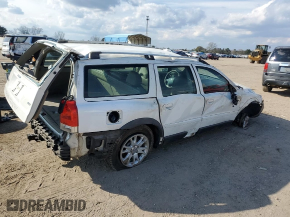 2007 Volvo XC70 with VIN YV4SZ592171259033, listed as a Copart auction lot 47100125 with 224,499 mi miles and Salvage Title. Bid and sale history available at carsss.com. Image 3.