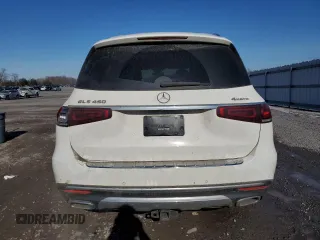 2022 Mercedes-Benz GLS 450 with VIN 4JGFF5KE5NA668145, listed as a Copart auction lot 89244035 with 48,003 mi miles and Salvage Title. Bid and sale history available at DreamBid. Image 6.