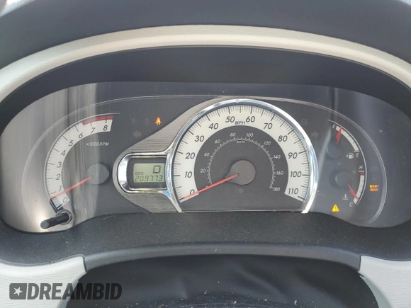 2013 Toyota Sienna SE с VIN 5TDXK3DC2DS383702, выставлен на аукционе Copart как лот 57618165 с пробегом 209 773 миль миль и Списание • Salvage title. История ставок и продаж доступна на DreamBid. Изображение 9.
