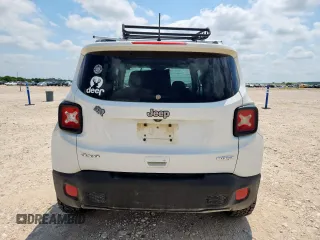 2018 Jeep Renegade Latitude with VIN ZACCJBBB2JPH65906, listed as a Copart auction lot 58846045 with 88,051 mi miles and Salvage title. Bid and sale history available at DreamBid. Image 6.