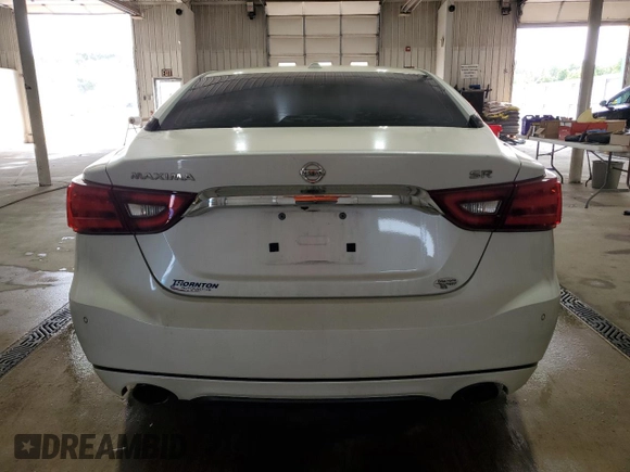 2016 Nissan Maxima S with VIN 1N4AA6AP7GC387631, listed as a Copart auction lot 58959455 with 84,045 mi miles and Salvage title. Bid and sale history available at DreamBid. Image 6.
