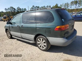 1999 Toyota Sienna LE with VIN 4T3ZF13C9XU097657, listed as a Copart auction lot 79008884 with 361,011 mi miles and Salvage Title. Bid and sale history available at carsss.com. Image 2.