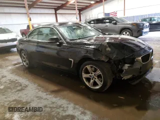 2015 BMW 4 Series 428i xDrive with VIN WBA3T1C52FP821244, listed as a Copart auction lot 42803085 with 71,372 mi miles and Salvage Title. Bid and sale history available at carsss.com. Image 4.
